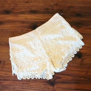 Love Culture lace shorts (NWT)